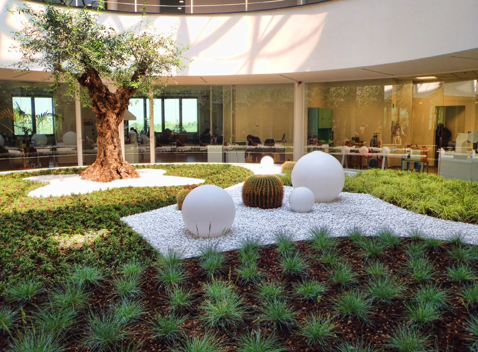Corporate garden in Valenza