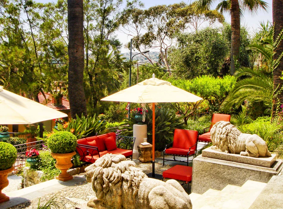 Historical garden in San Remo