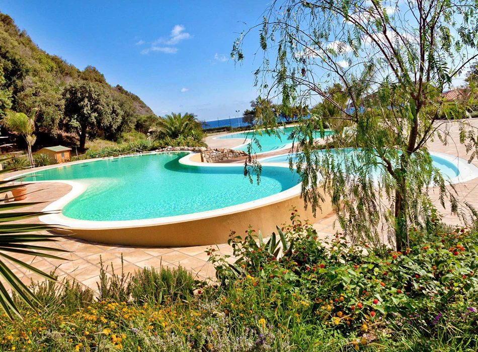 Holiday village on the island Elba