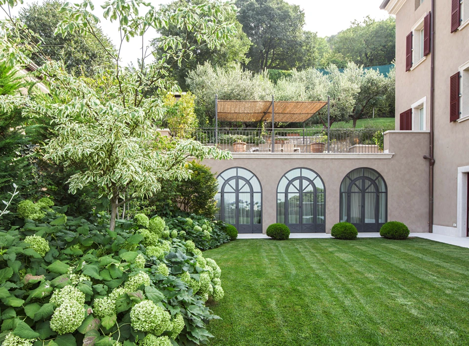 Garden in the hills of Brescia